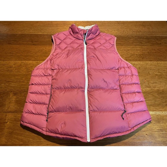 XL Orvis Trout Bum winter puffer vest puffy purple - Picture 1 of 10